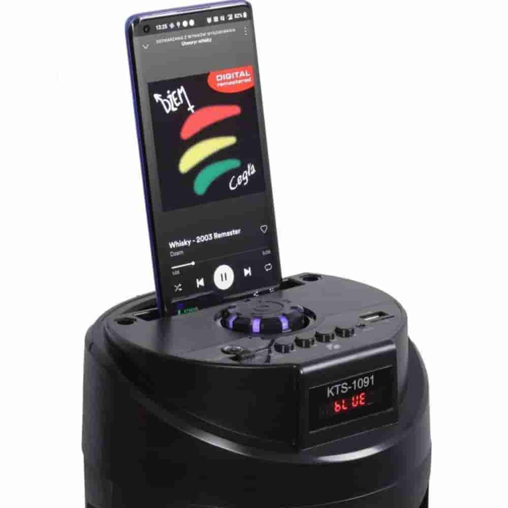 Kairos Super Bass Portable Wireless Bluetooth Speaker (Kts-1091 )