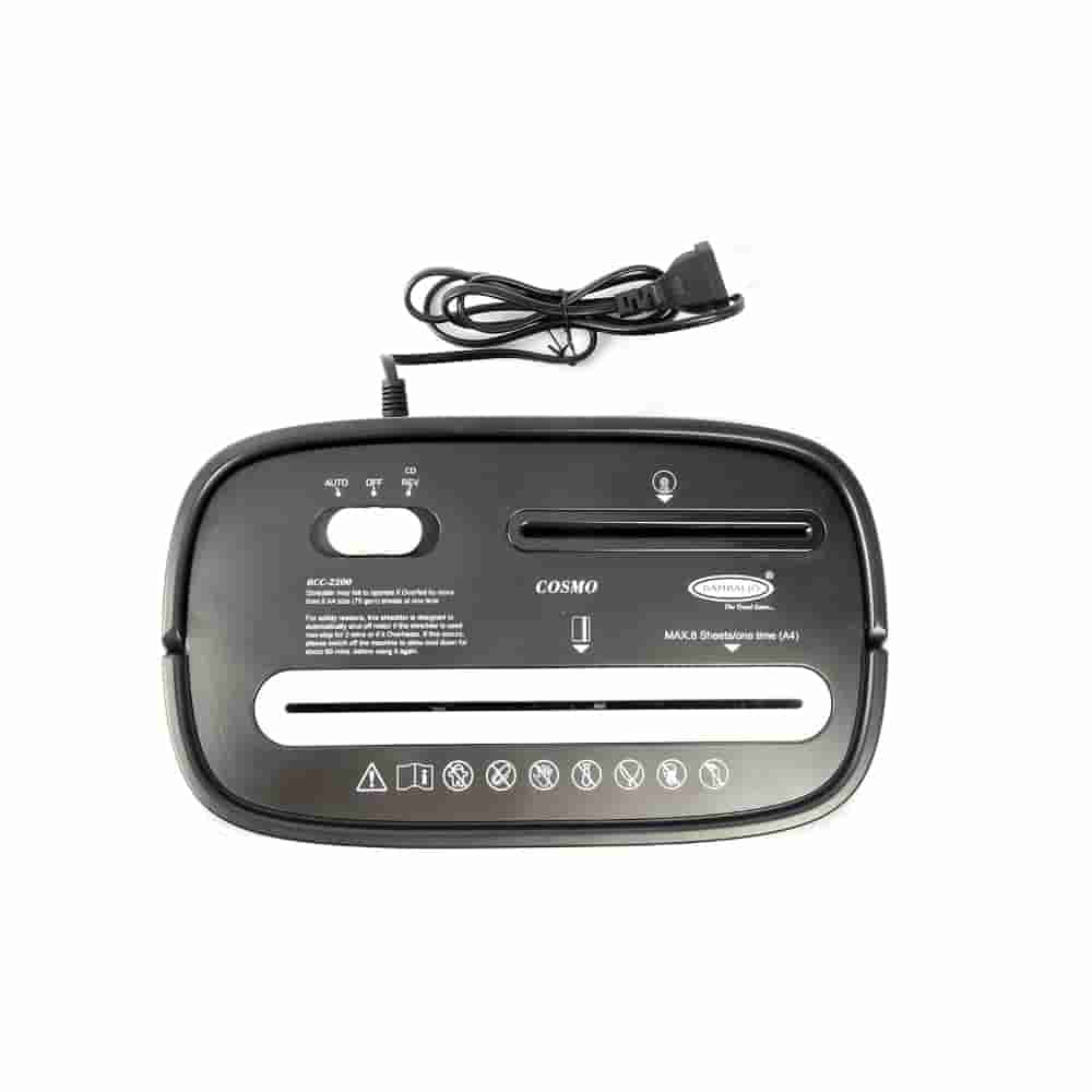 Bambalio Paper Shredder 8 Sheets Cross Cut