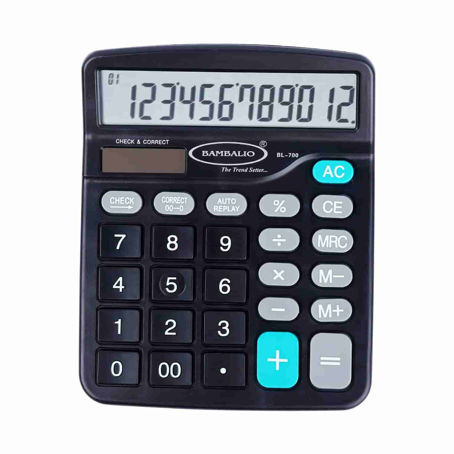 Bambalio700 Calculator Black