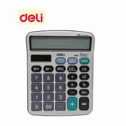 Deli Grey 120 Step check Basic Calculator