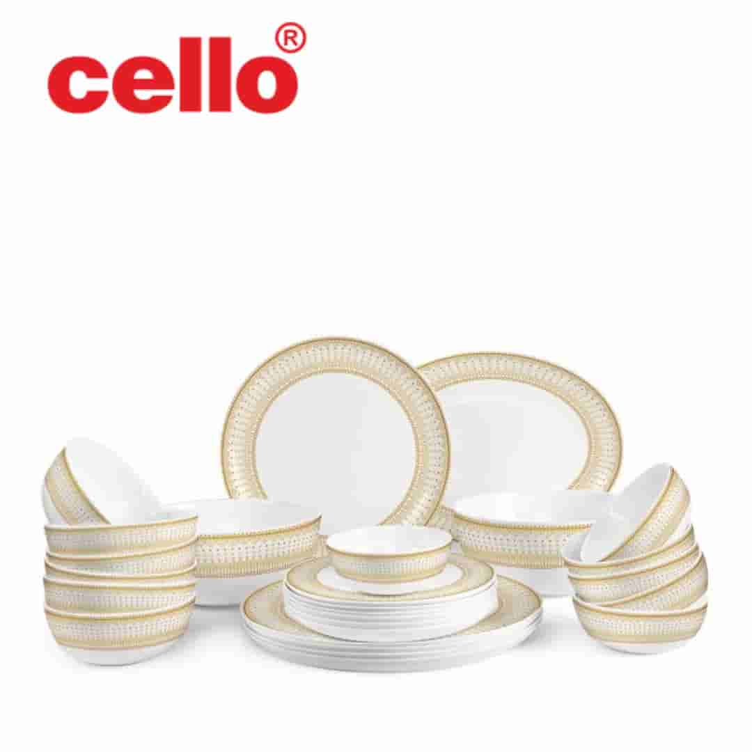 Elevate Your Table: Cello Divine 27 Pcs Dinnerware Set (Emperor)