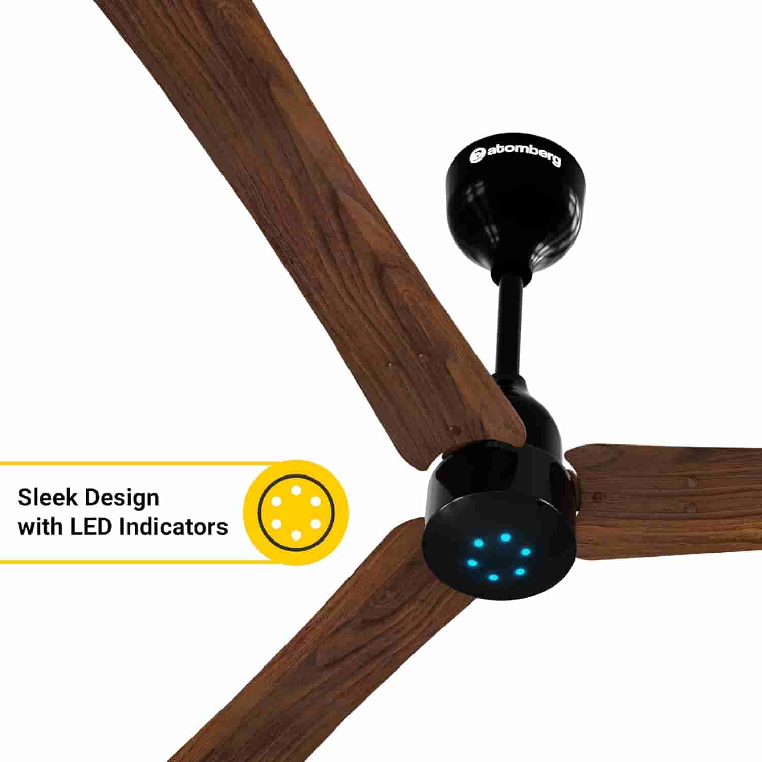 Atomberg Renesa+ CF 1.2M BLK Dark Walnut