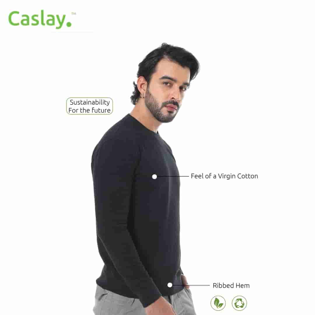 Caslay Sweatshirt - Charcoal Melange