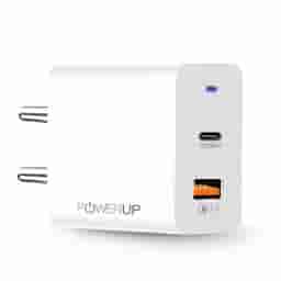 Powerup Max 20W USB Type-C Ultra Smart Wall Charger (White)