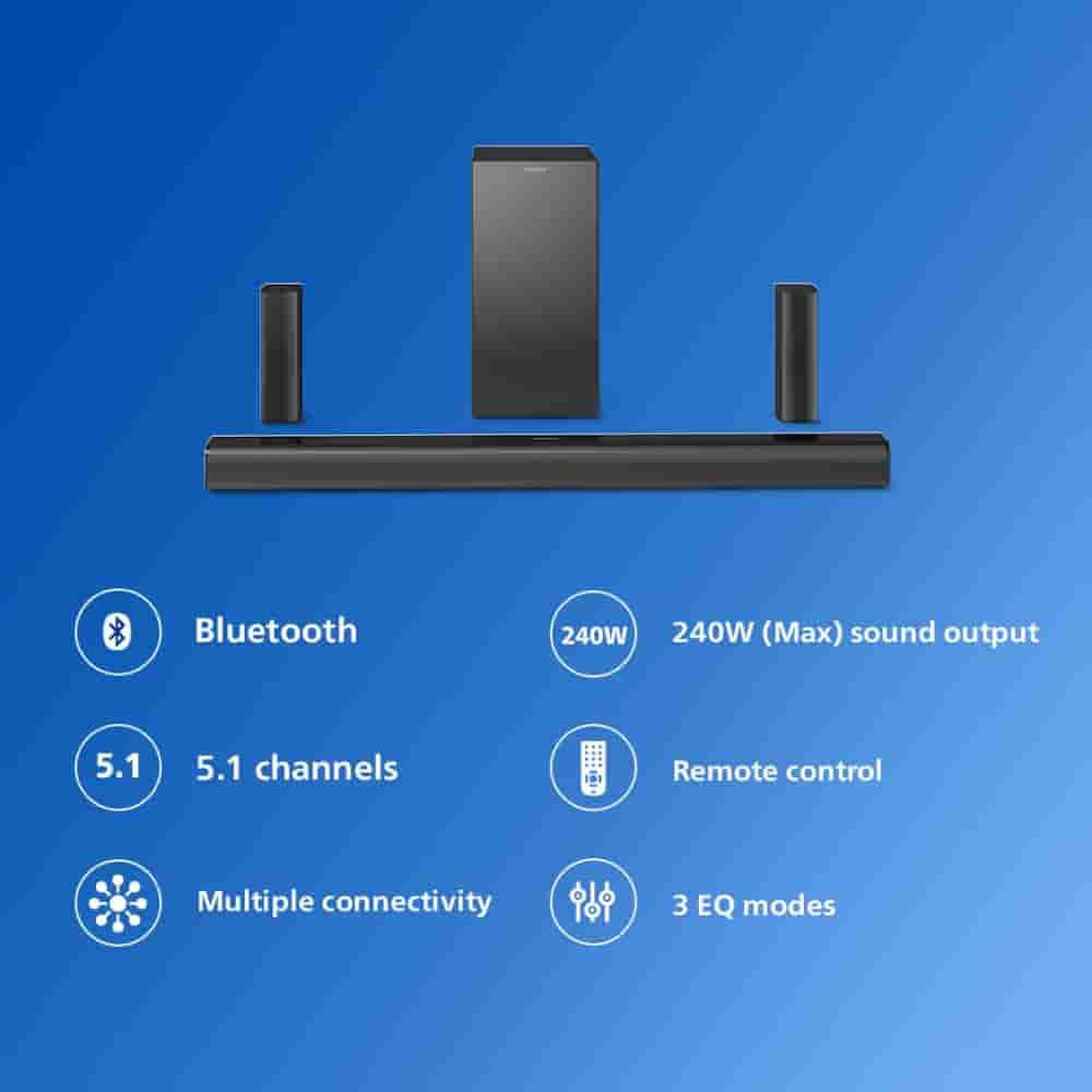 240W 5.1 Channel Soundbar TAB4518