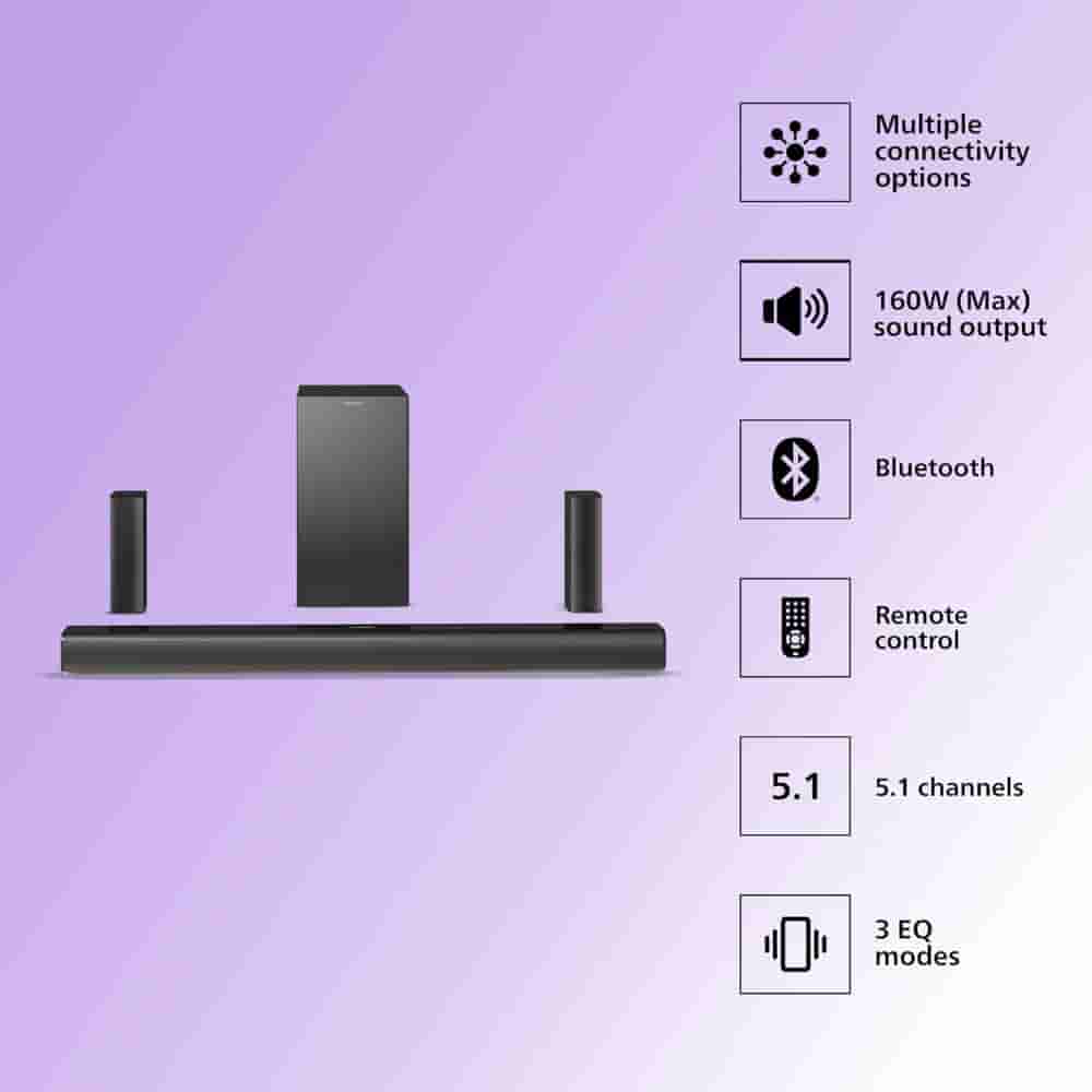 160W 5.1 Channel Soundbar TAB4529