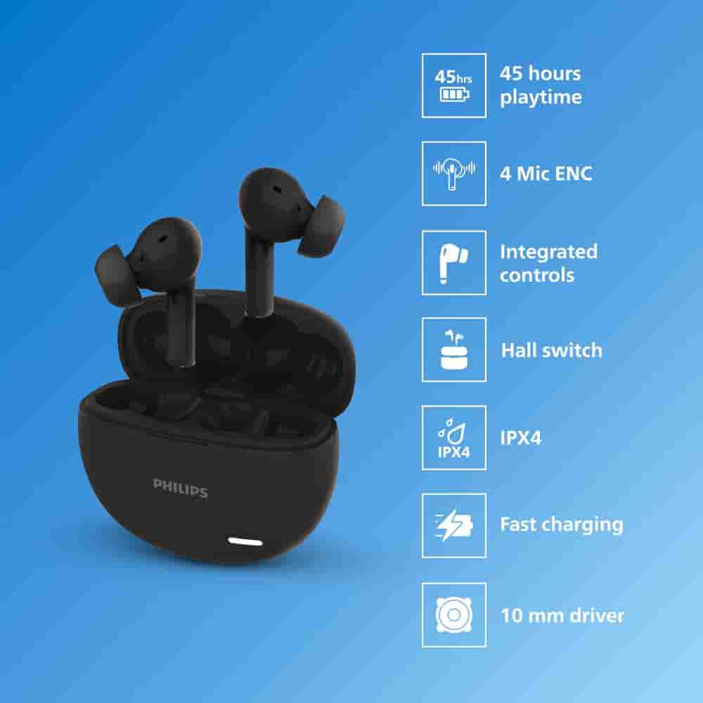True Wireless in Ear Earbuds TAT1179BK