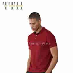 TTH Mars200 Dry Fit Polo T Shirt French Wine