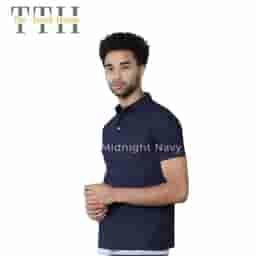 TTH Mars200 Dry Fit Polo T Shirt Navy