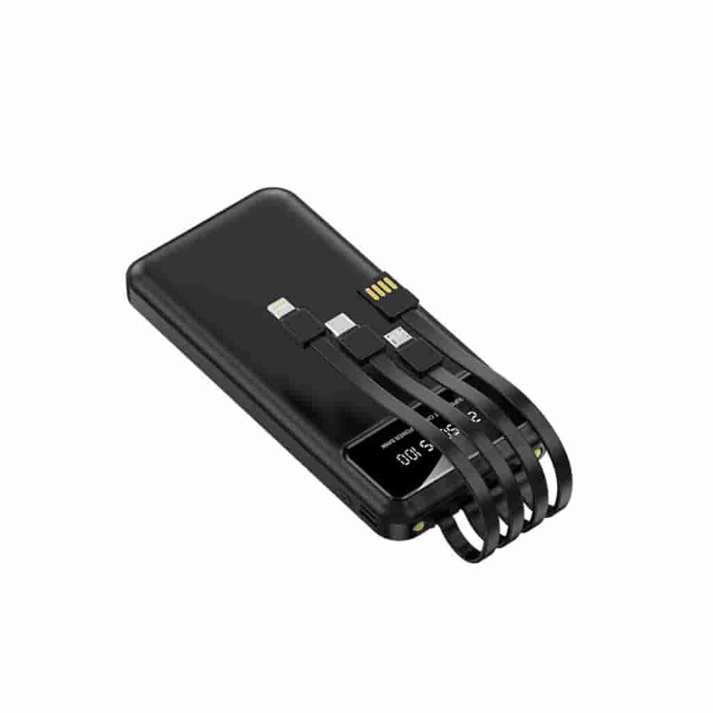 Urban Gear Power 10 (Display) Powerbank (Mobile Stand + Cables) 10,000mAh