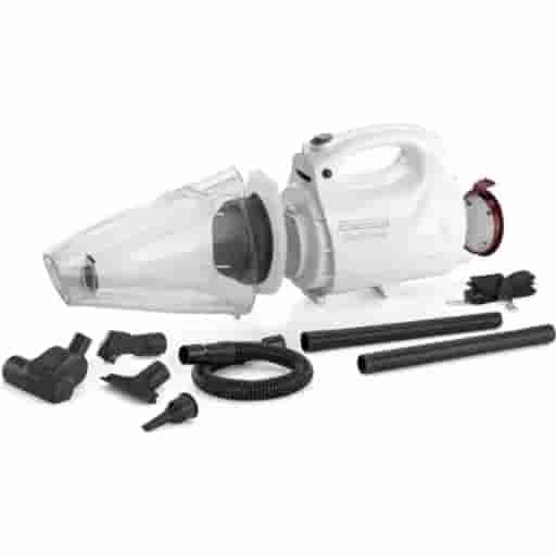 Black + Decker VH802 800W Hand-Held Vacuum Cleaner (White)