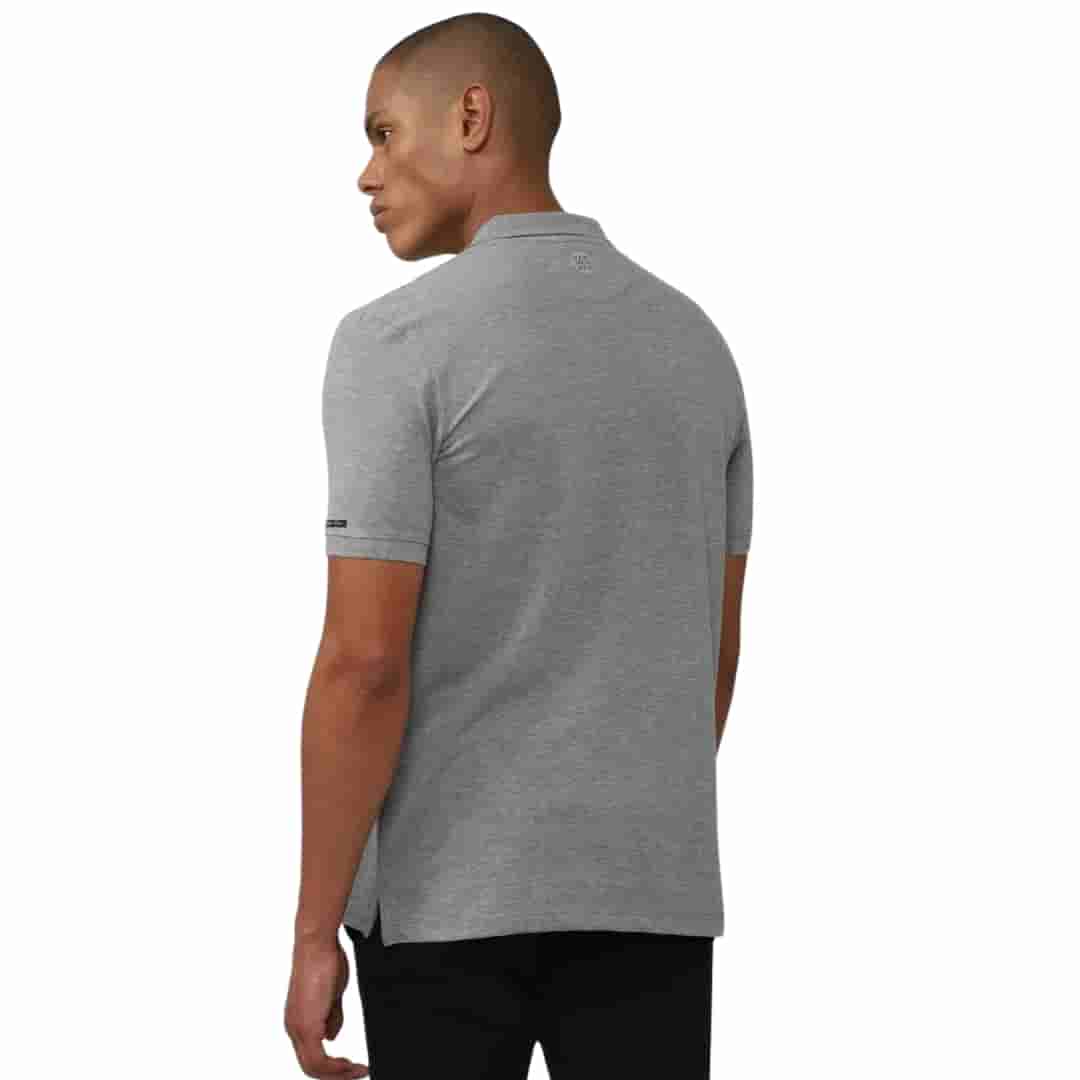 Van Heusen Grey T-Shirt - Casual and Comfortable