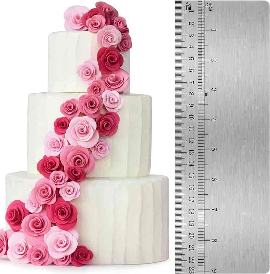 Petals Ss Cake Scraper