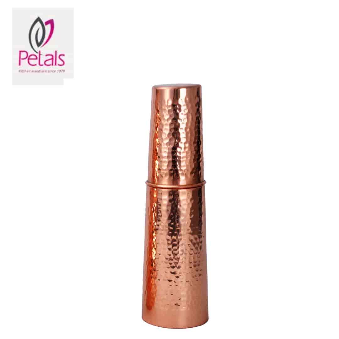 Petals Cb Tower Glass Hammered Matt/Polish 800Ml