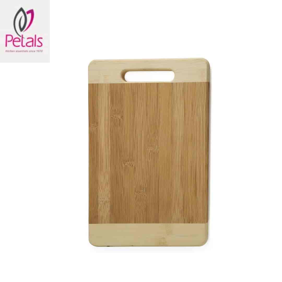 Petals Ethnic Heavy Bamboo Cutting Board