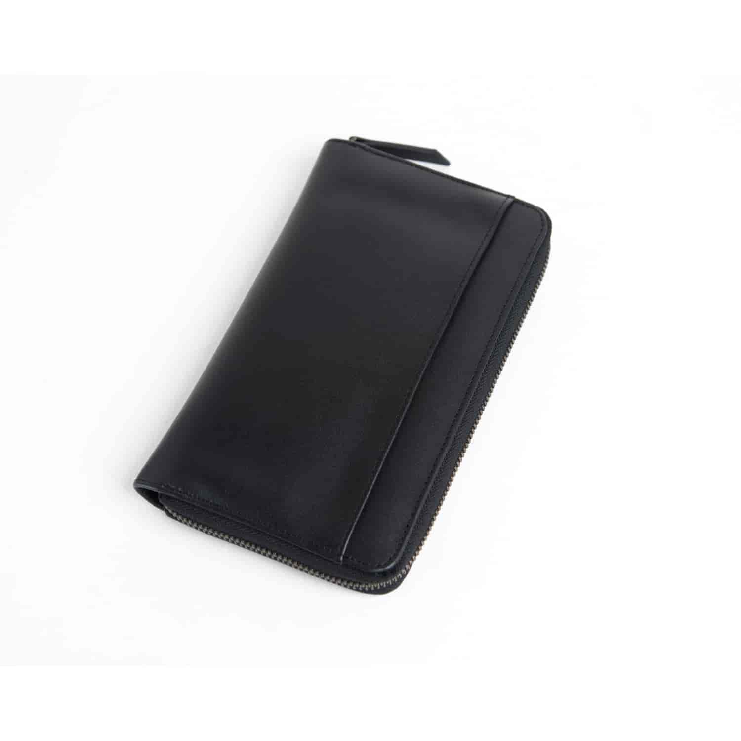 Leather Chef HUSTLE Ladies Clutch Black