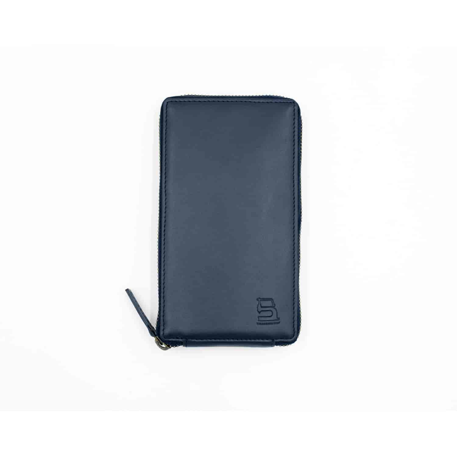 Leather Chef MOD Wallet Midnight Blue