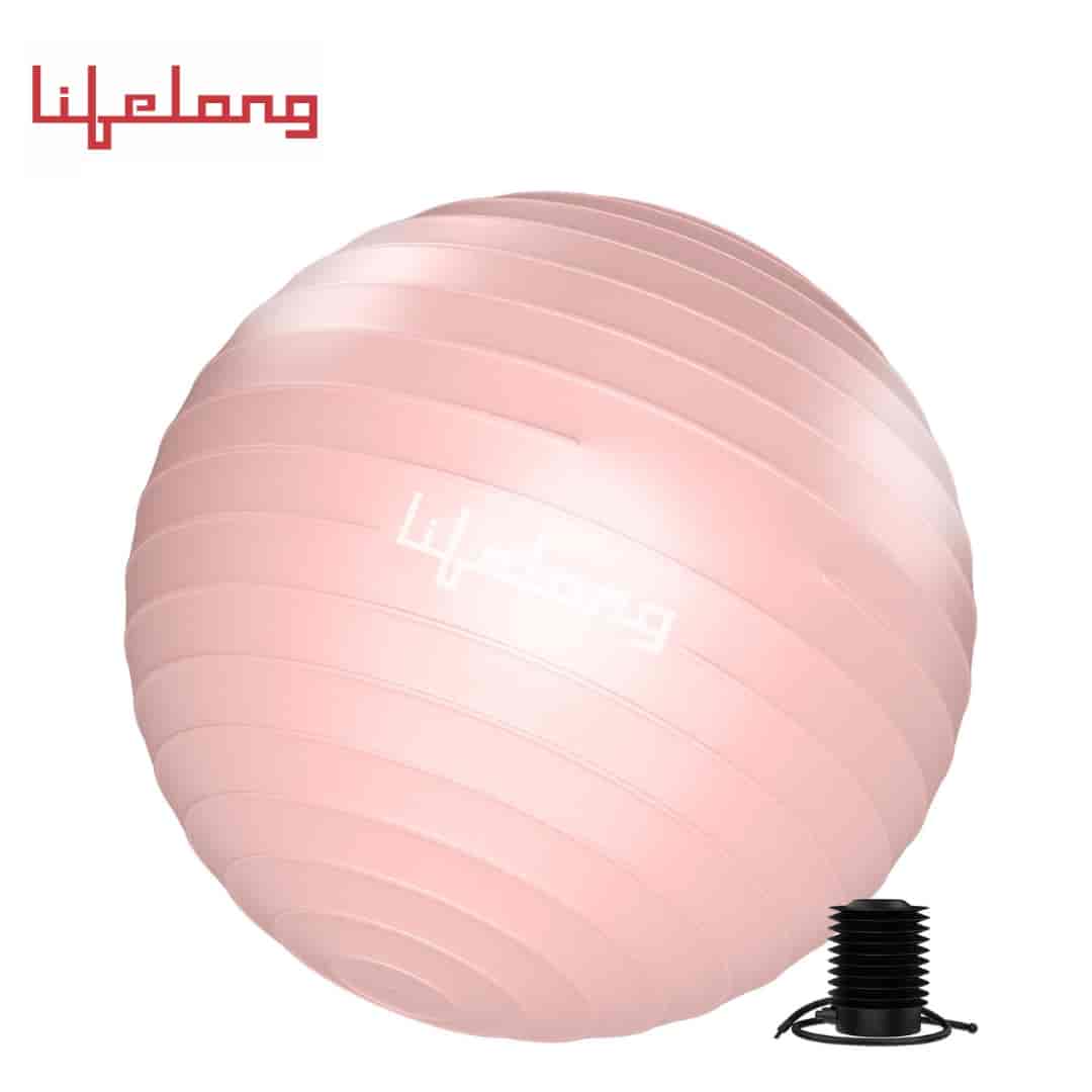 Lifelong Gym Ball for Exercise,Foot Pump- Fitness Yoga Ball