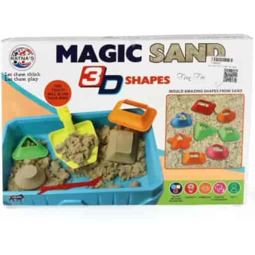 Magic Sand 3D Shapes For Kids