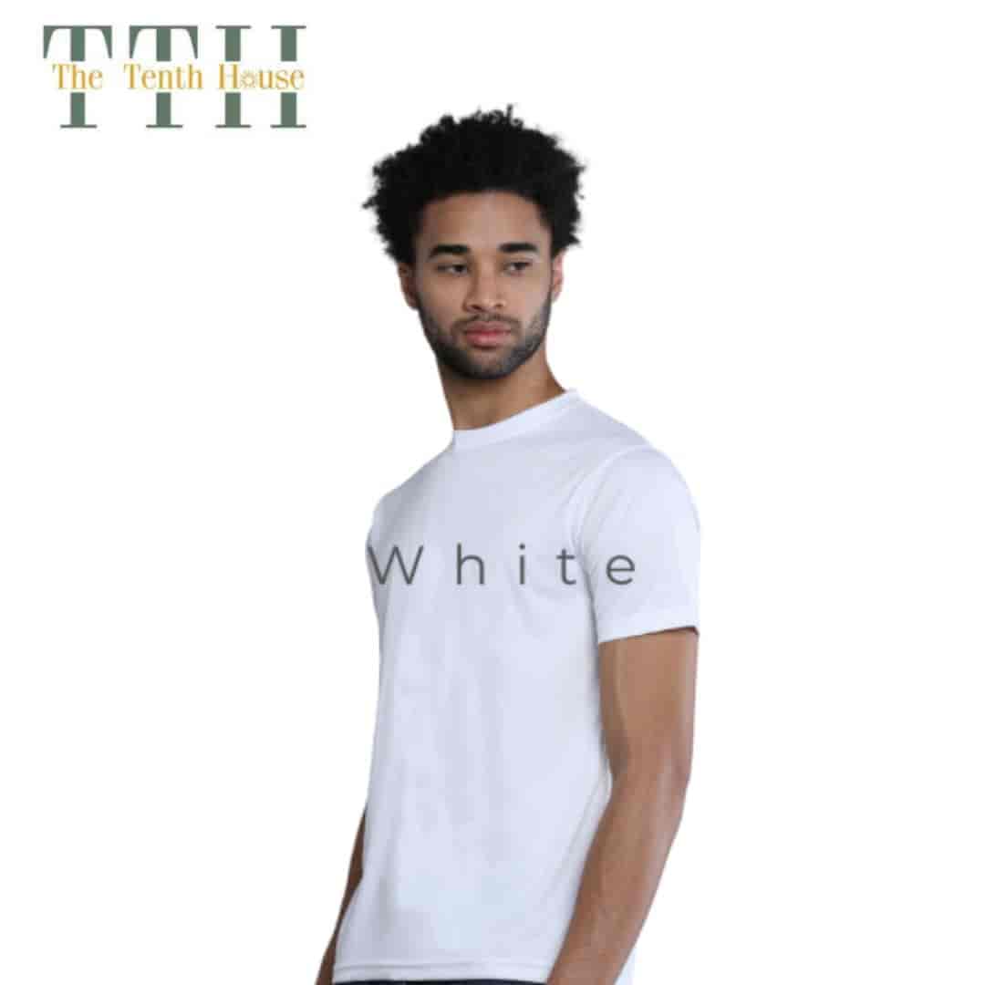 TTH Mobilitee Round Neck T Shirt White