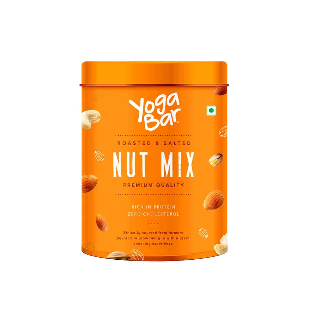 Roasted & Salted Nut Mix in Tin Jars - 100g