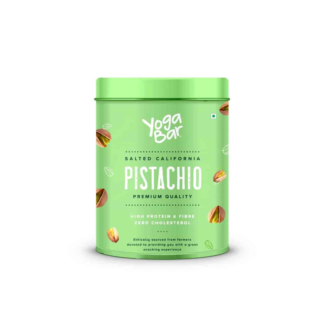 Roasted & Salted California Pistachios in Tin Jars - 100g