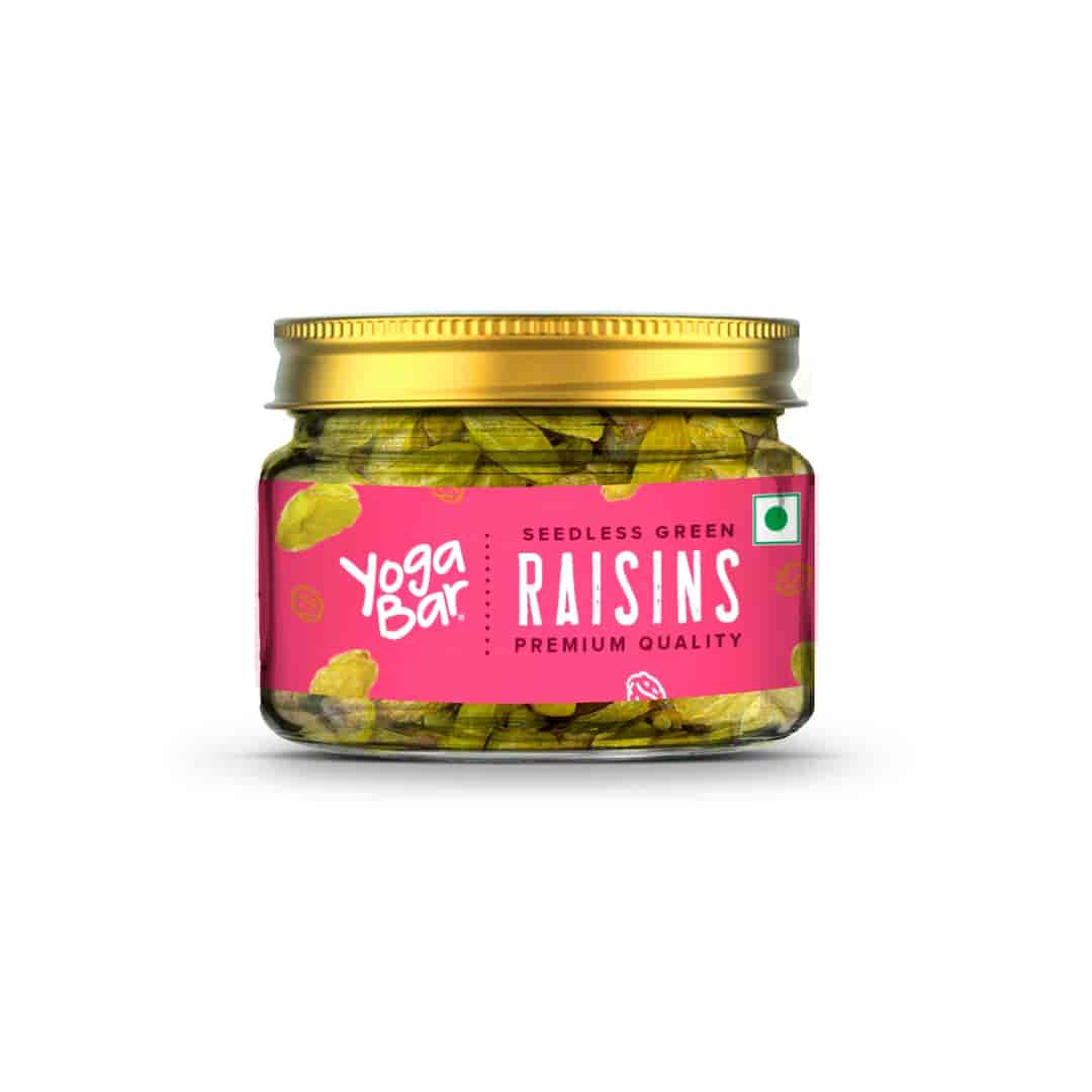 Seedless Afghani Green Raisins in Pet Jars - 100g
