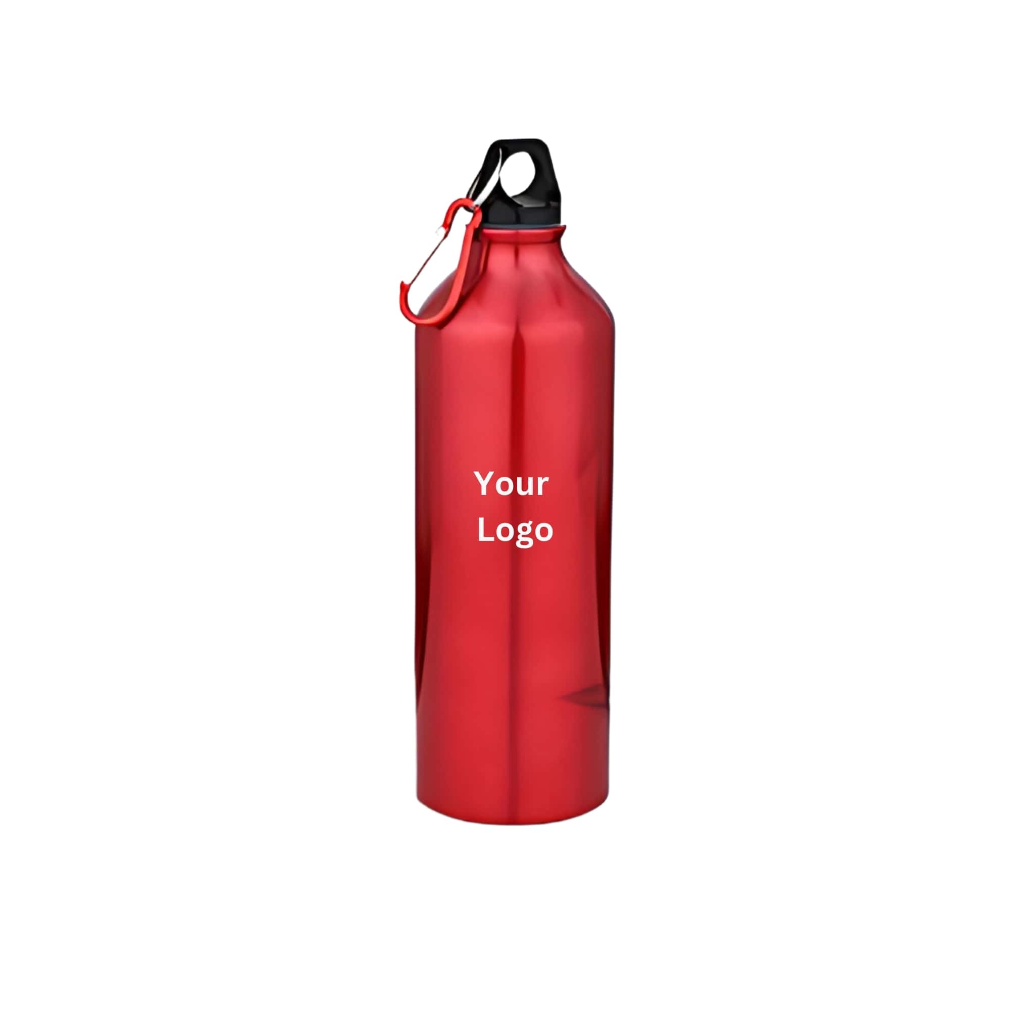 Red Aluminium Bottle