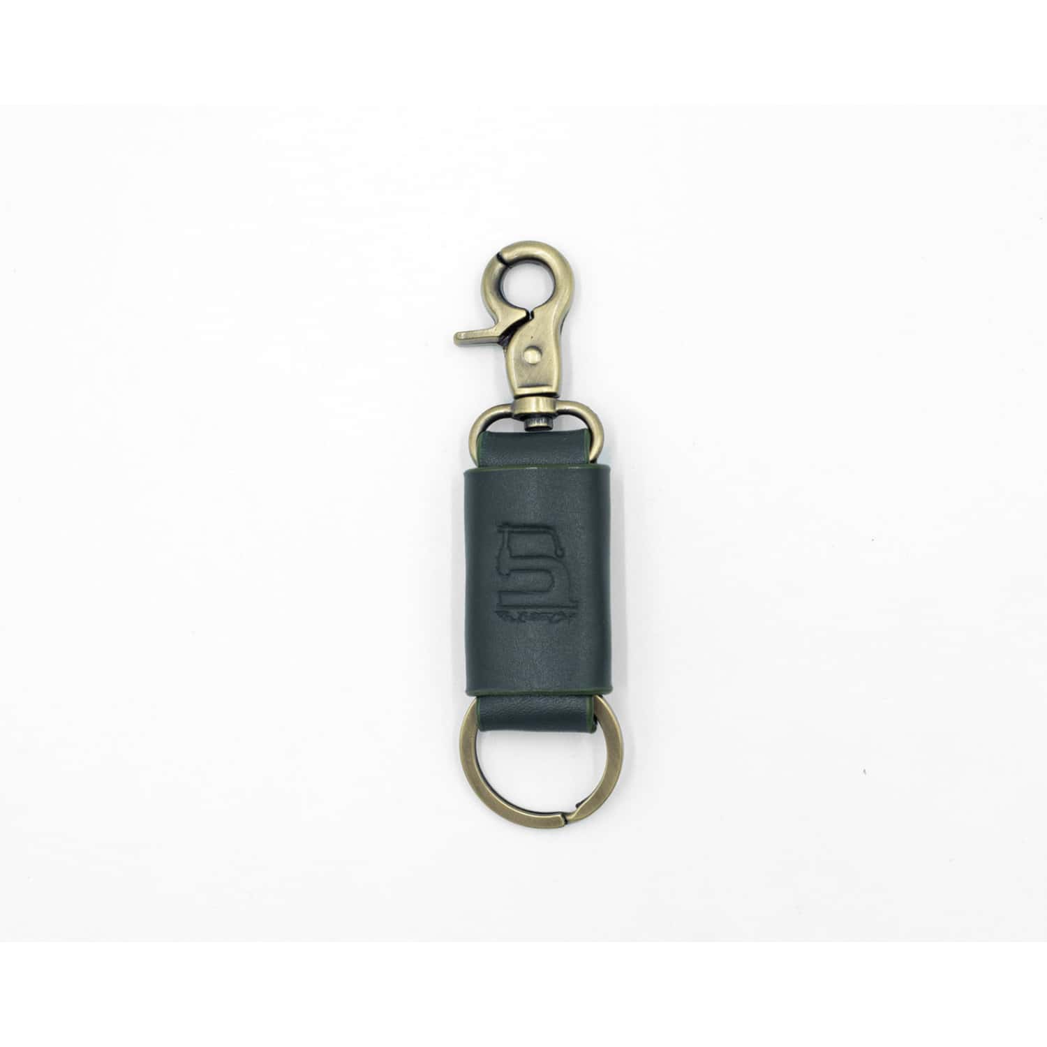 Leather Chef Leather Key Loop (Army Green)