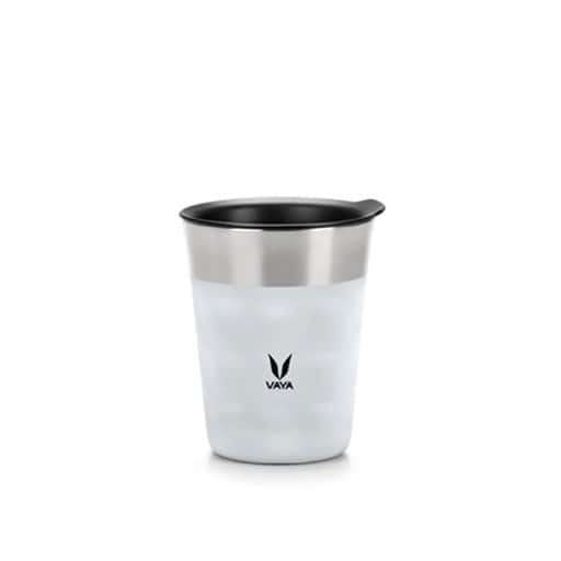 Vaya Stainless Steel Pop Cup without Hole - Cool Grey