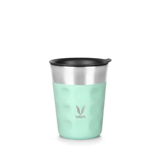 Vaya Stainless Steel Pop Cup without Hole - Cool Cyan