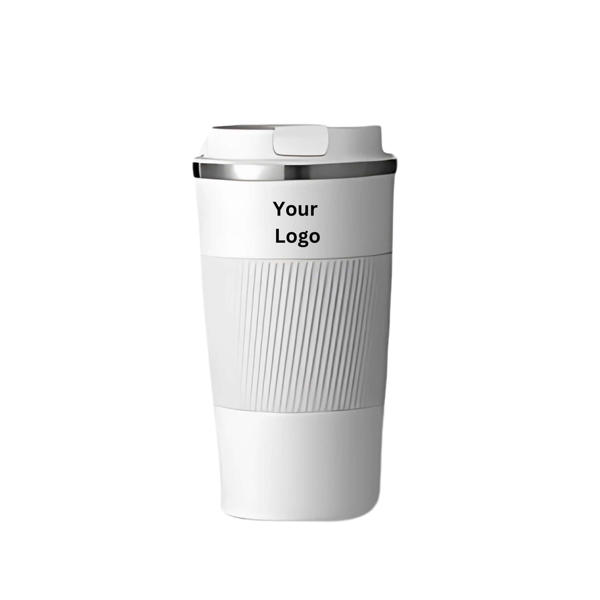 White Vacuum Insulated Cofee Mug