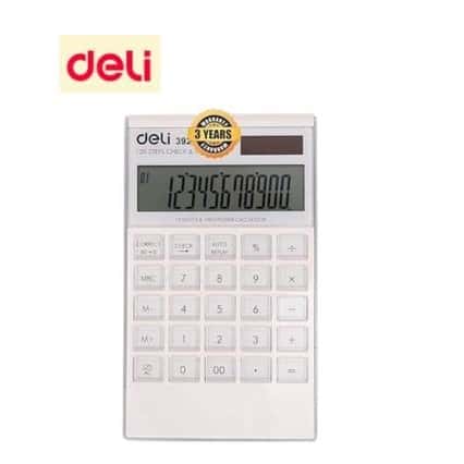 Deli Desktop Calculator White