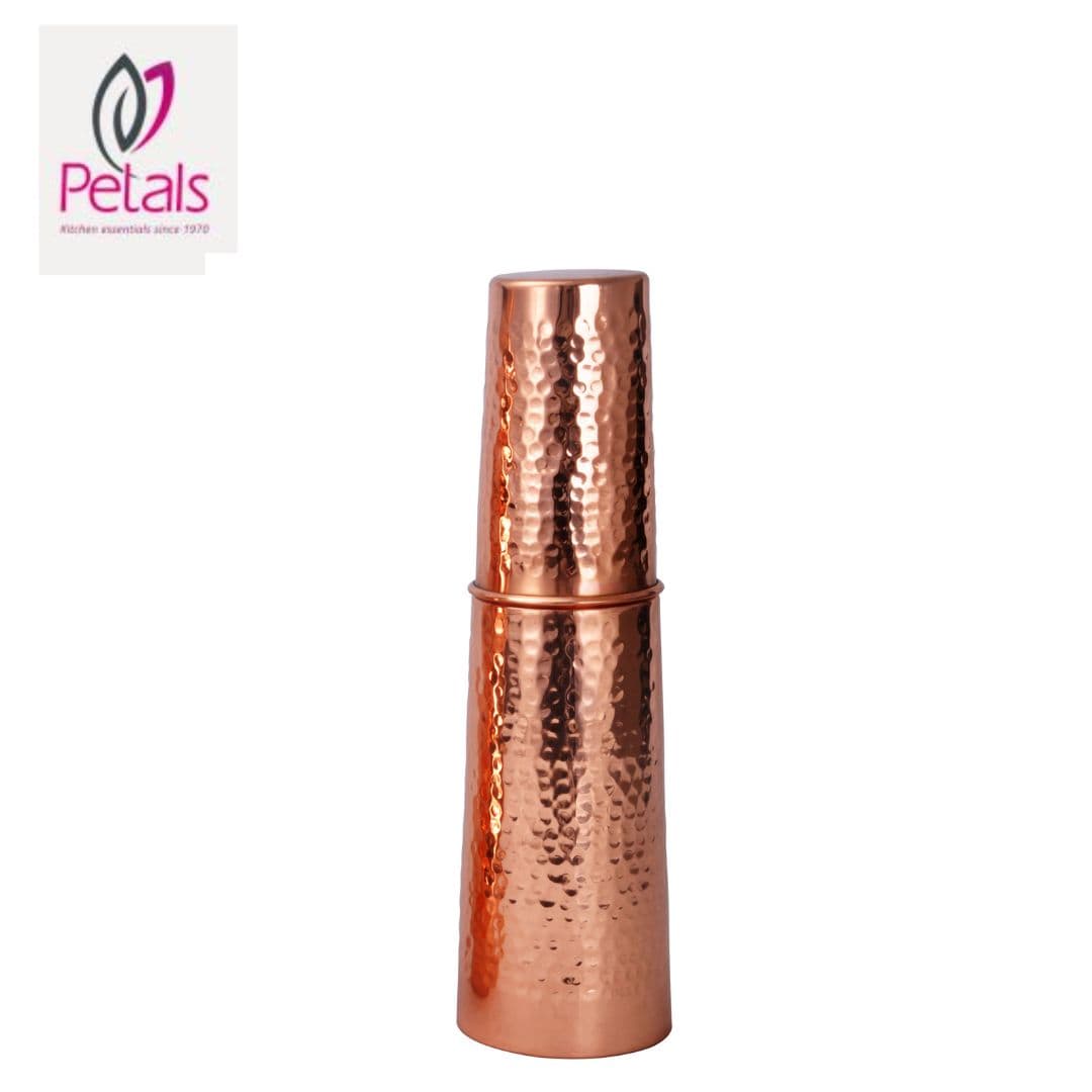 Petals Cb Tower Glass Hammered Matt/Polish 800Ml