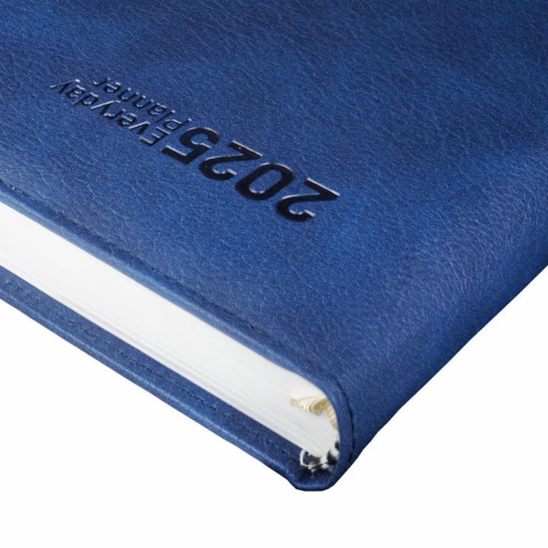Anupam Crest Diary 2025 B5 (80 GSM) Blue