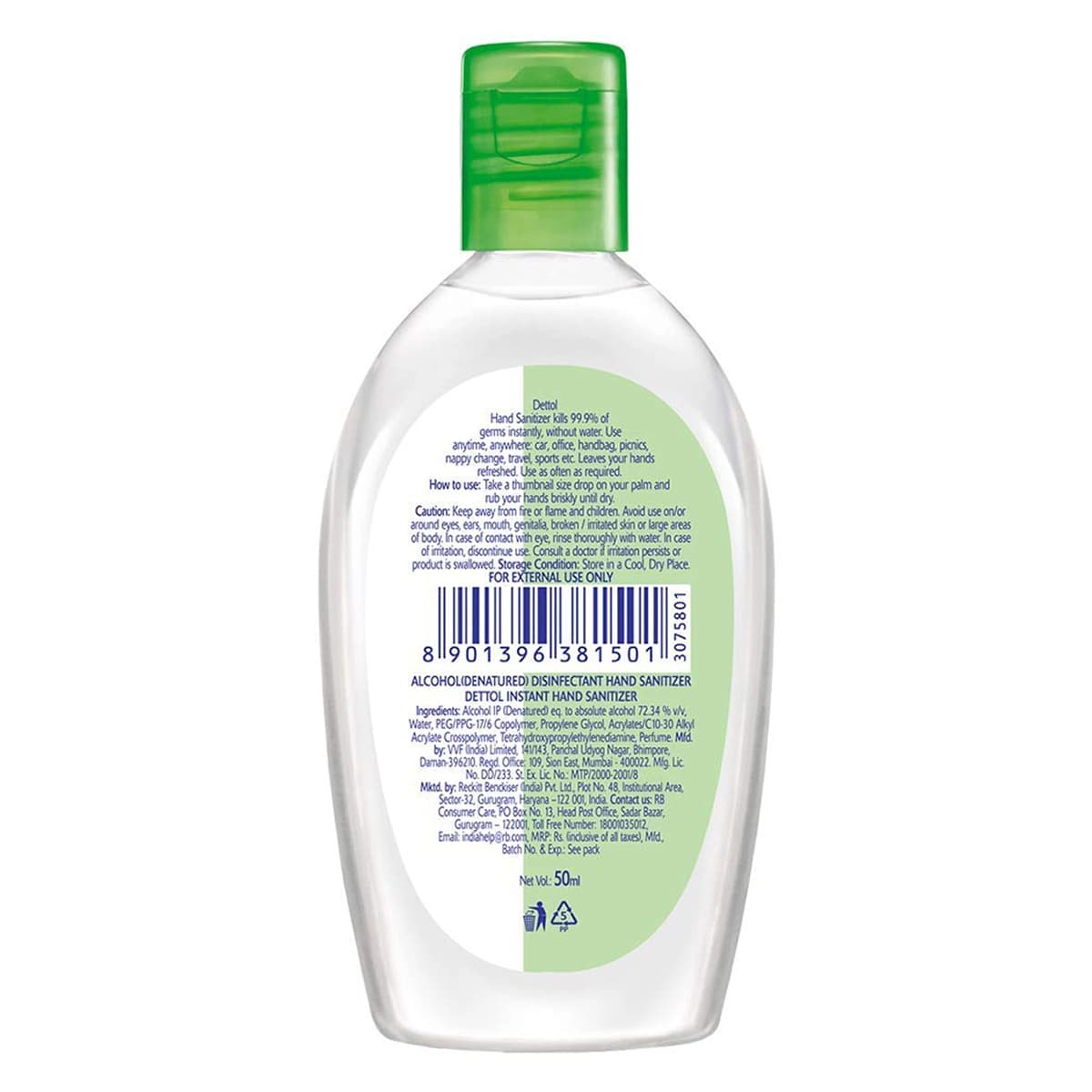 Dettol Hand Sanatizer Original 50 ml