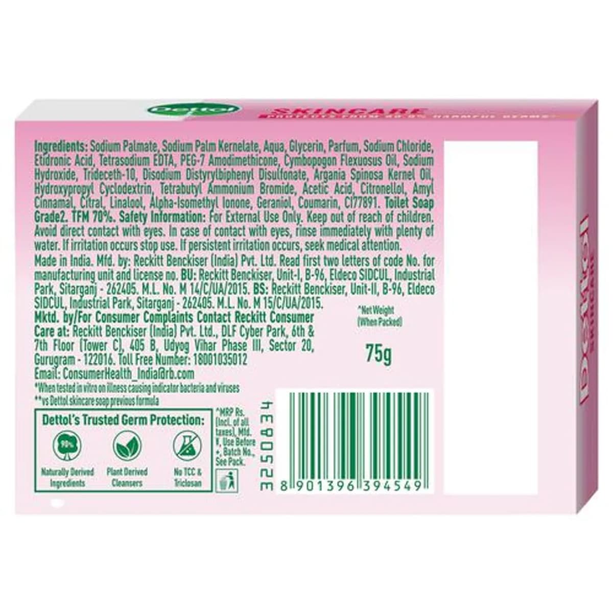 Dettol Skincare Soap 40G