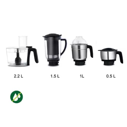 Philips HL7707 750W Mixer With Food Processor