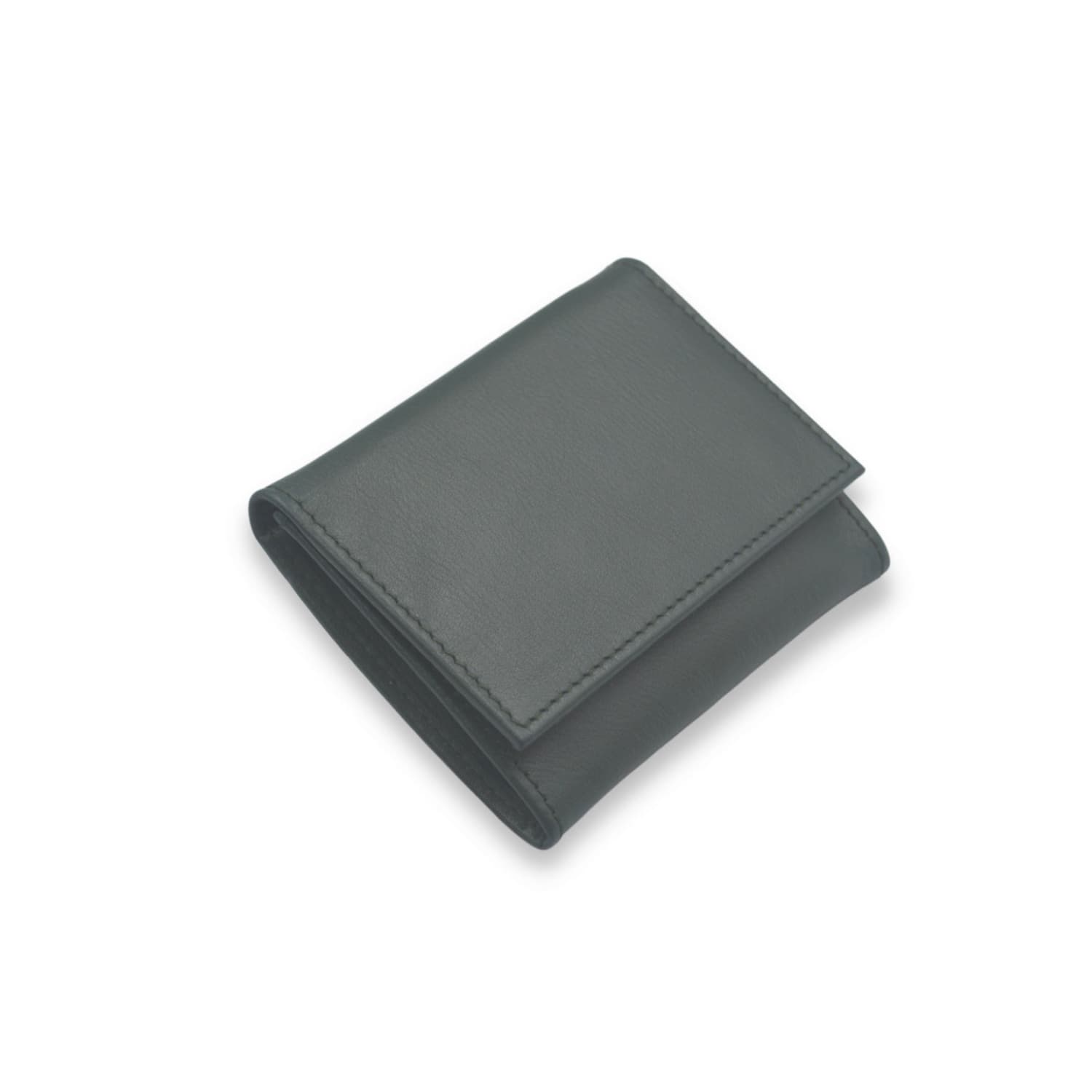 Leather Chef Discovery Wallet Army Green