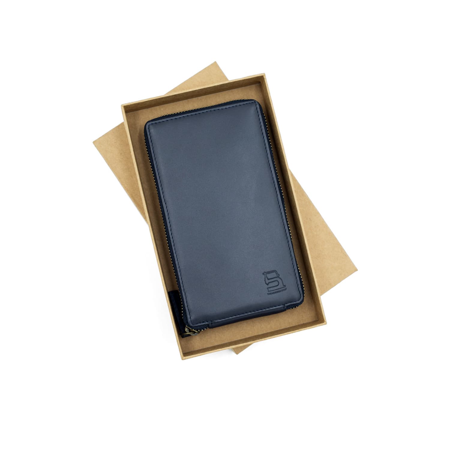 Leather Chef MOD Wallet Midnight Blue
