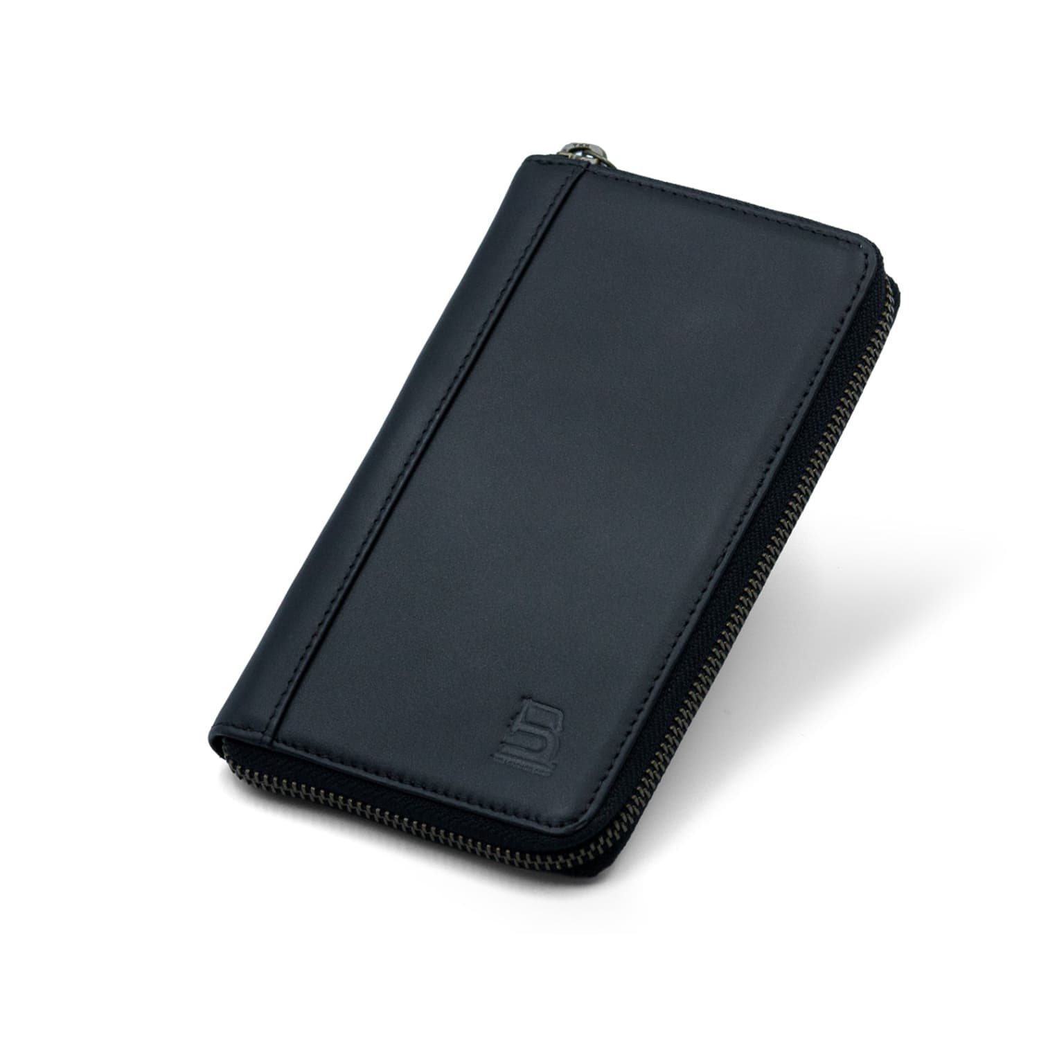 Leather Chef Noble Mobile Clutch Black