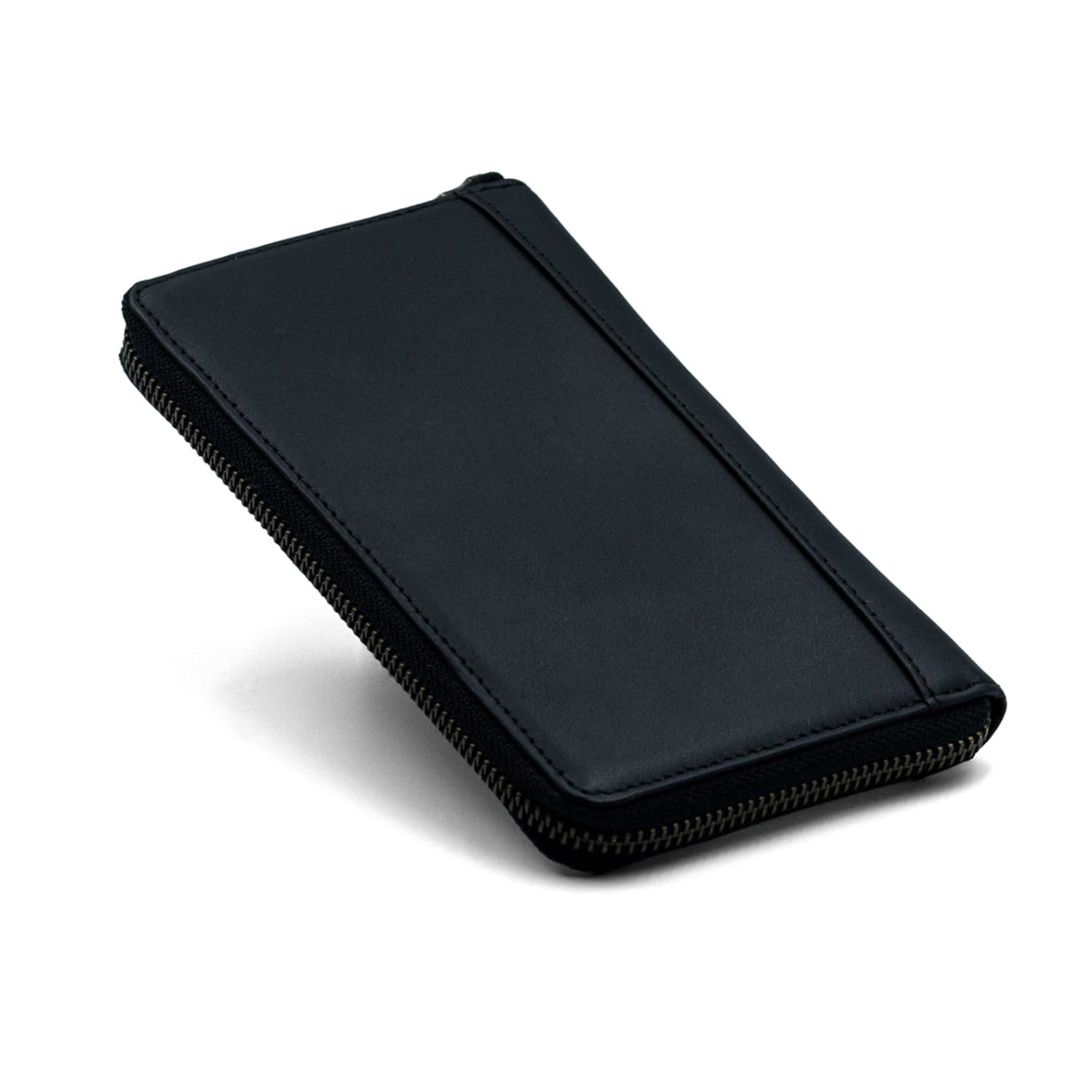 Leather Chef Noble Mobile Clutch Black