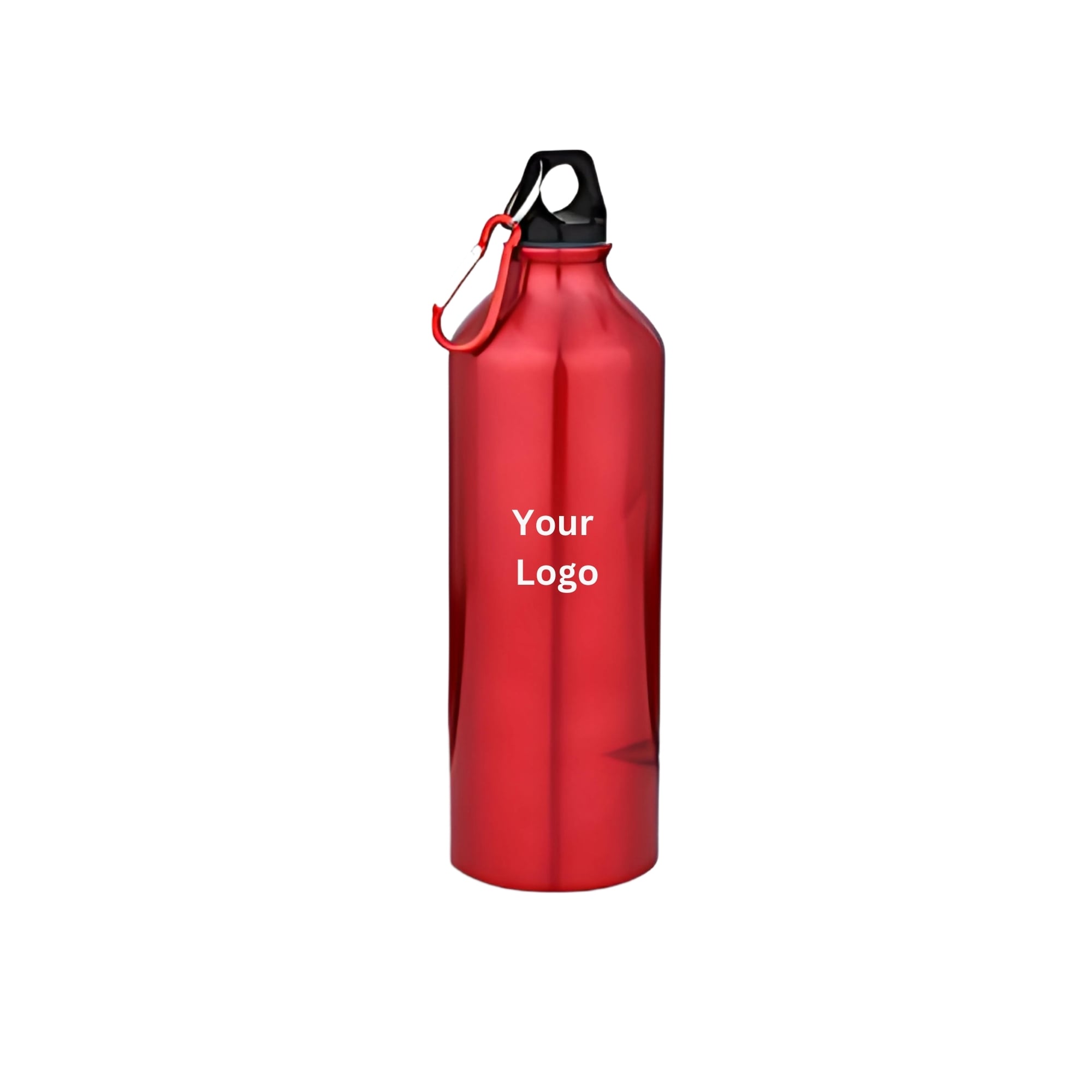 Red Aluminium Bottle