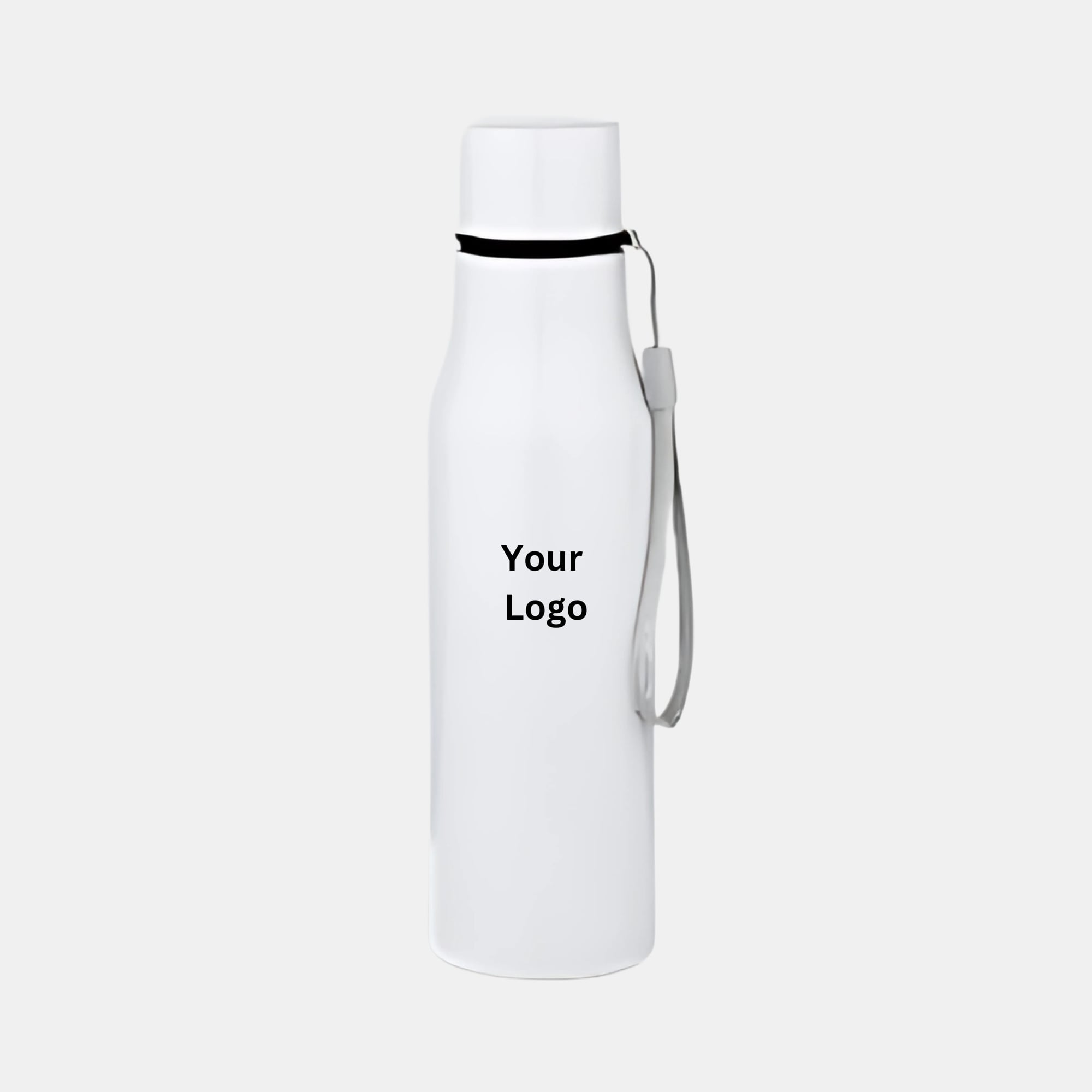 Modern White Steel Bottle