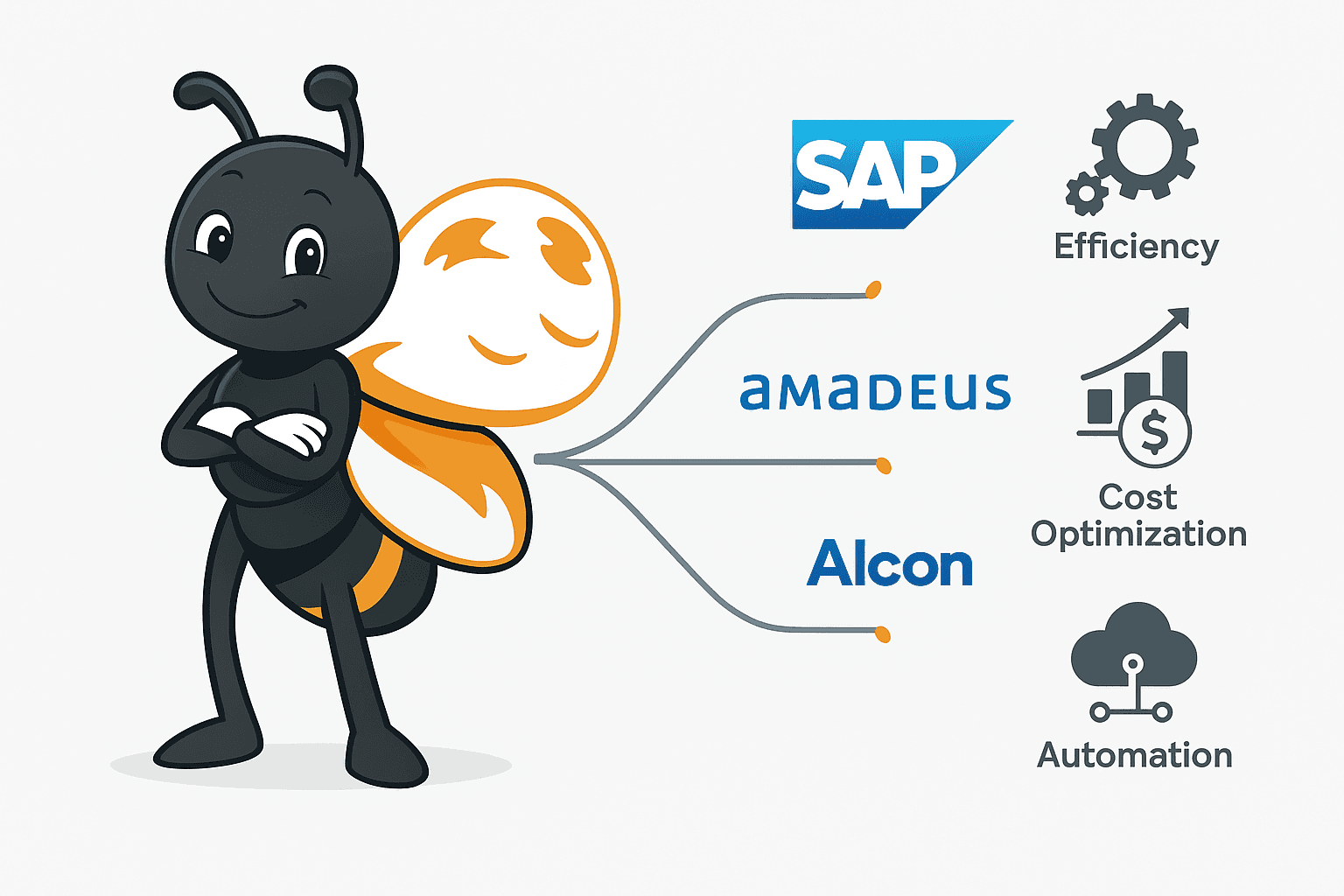How Giants Like SAP, Amadeus & Alcon Scaled Procurement Using Ant Mascot