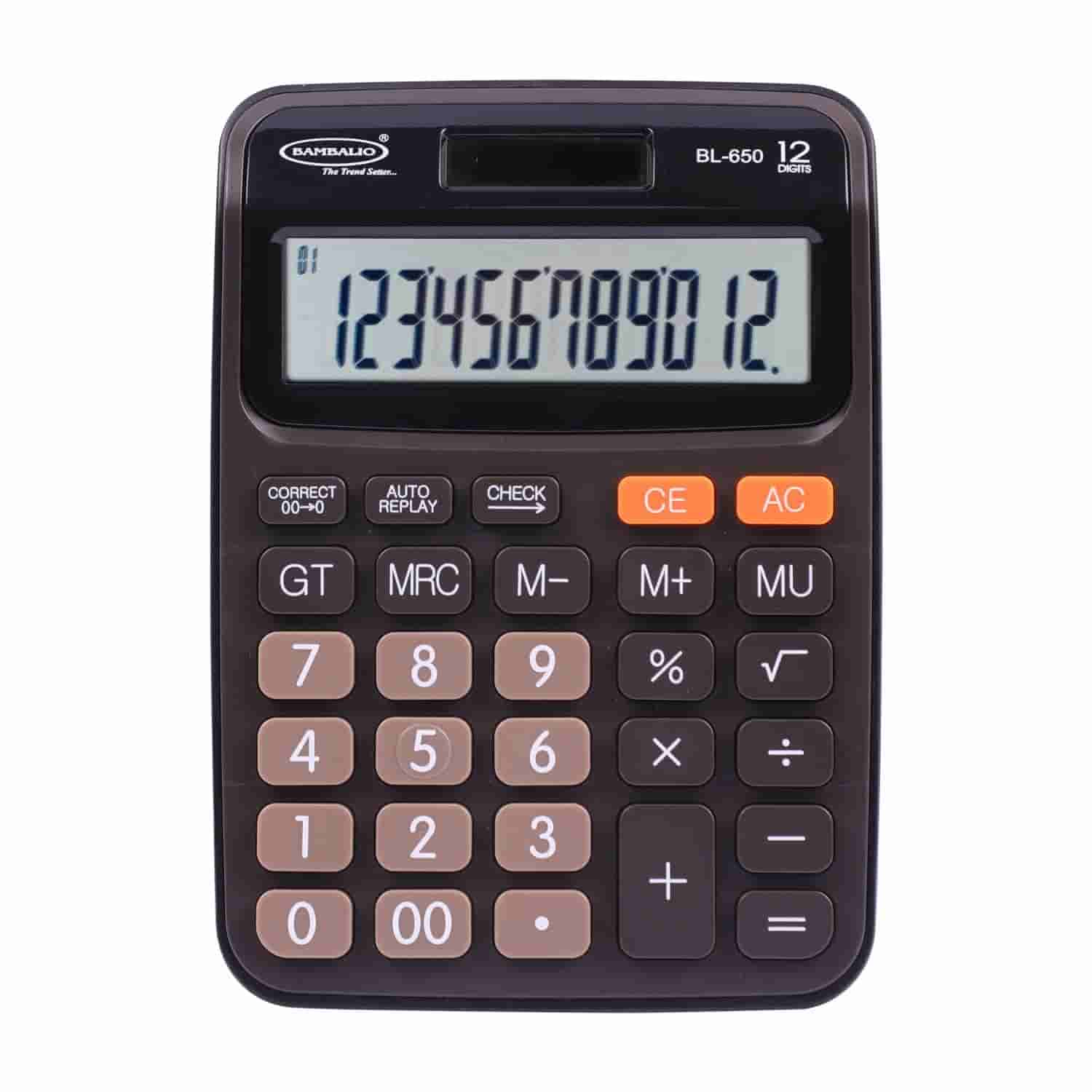 Bambalio 650 Calculator Black