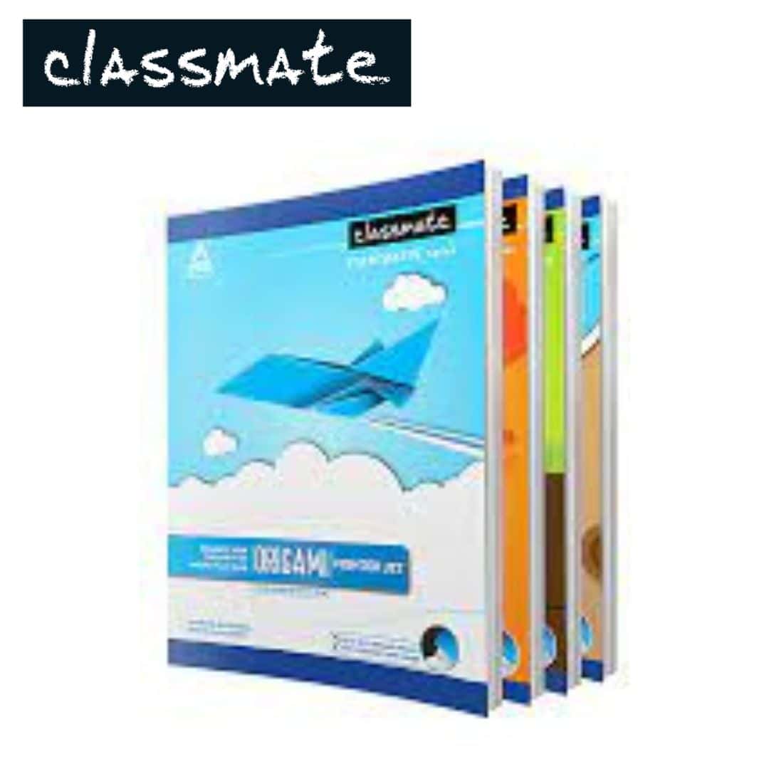 Classmate Hard Bounded Single Line Note Book 172Pg (240X180mm)