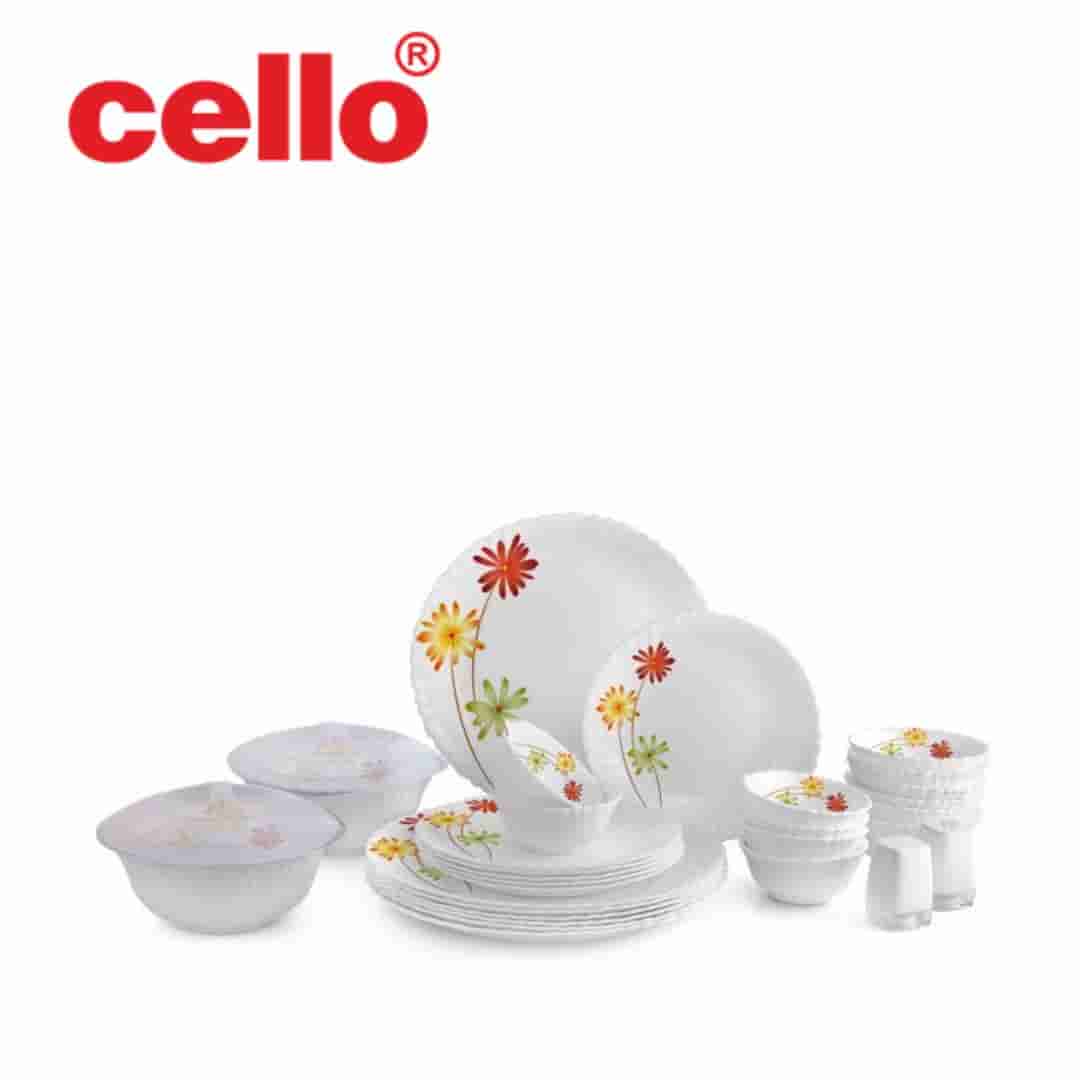 Cello Dazzle Dinner Set 31 Pcs - Margarita
