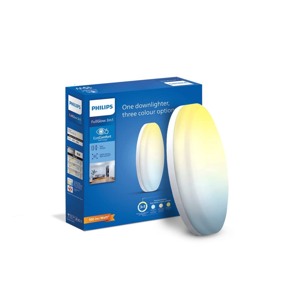 15W Regular Ceiling Light 3 in 1 Full Glow