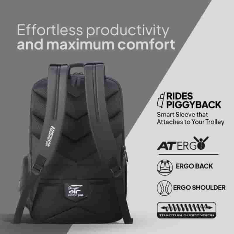 American Tourister Segno VE Laptop Backpack BP01 � Black (44 cm)
